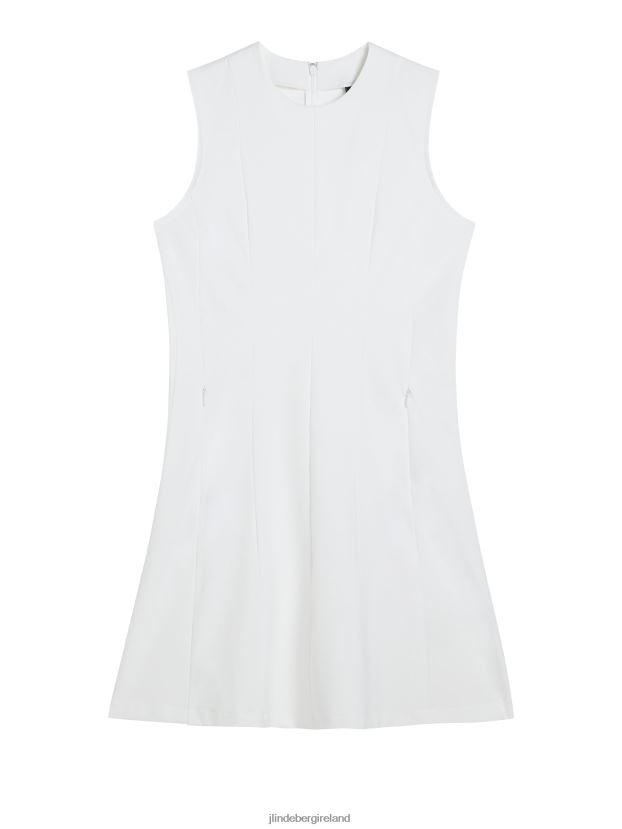 J.Lindeberg Women Jasmin Dress White Clothing BXV8X41633