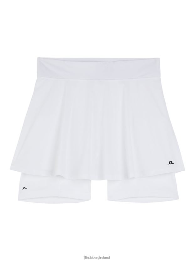 J.Lindeberg Women Petra Skirt White Clothing BXV8X41607