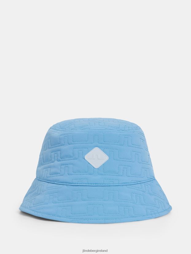 J.Lindeberg Women Carrie Bucket Hat Little Boy Blue Accessory BXV8X41948 - Click Image to Close