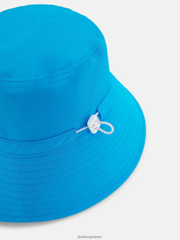 J.Lindeberg Women Siri Bucket Hat Brilliant Blue Accessory BXV8X42012 - Click Image to Close