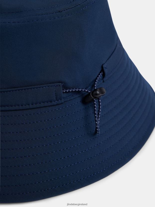 J.Lindeberg Women Siri Bucket Hat Navy Accessory BXV8X42013 - Click Image to Close