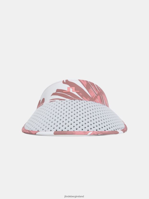 J.Lindeberg Women Vera Print Big Visor Hibiscus Pink Accessory BXV8X42023 - Click Image to Close