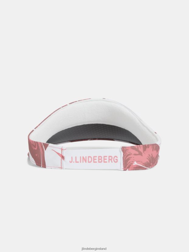 J.Lindeberg Women Vera Print Big Visor Hibiscus Pink Accessory BXV8X42023