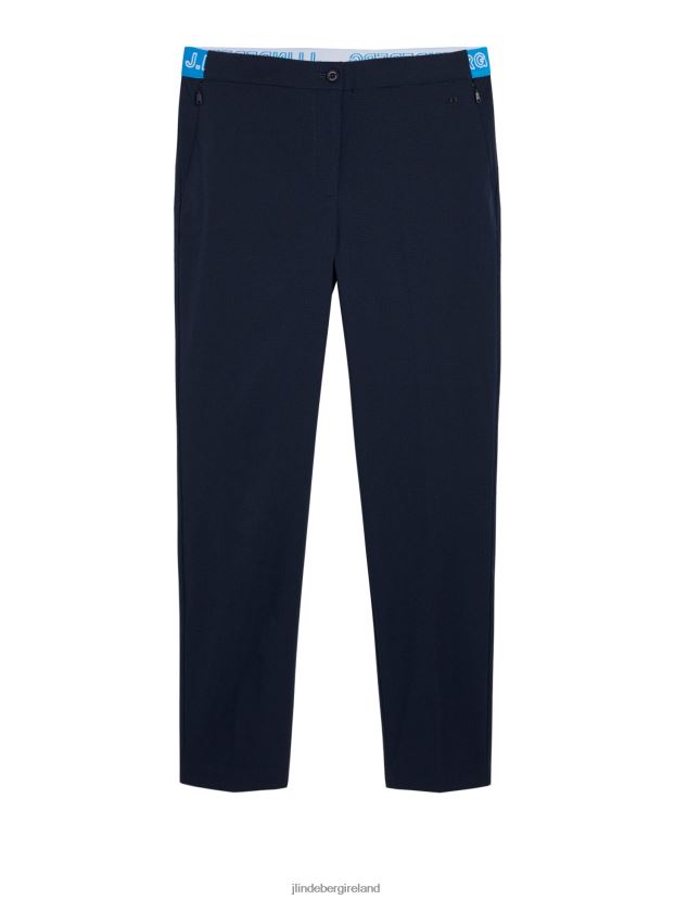 J.Lindeberg Women Eleonora Pant Navy Clothing BXV8X41734