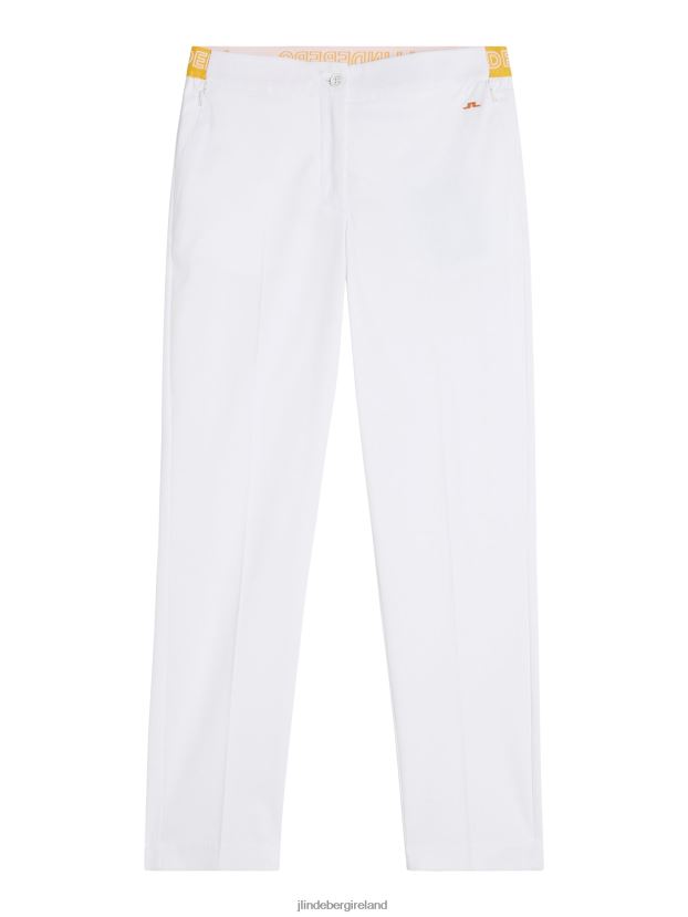 J.Lindeberg Women Eleonora Pant White Clothing BXV8X41733