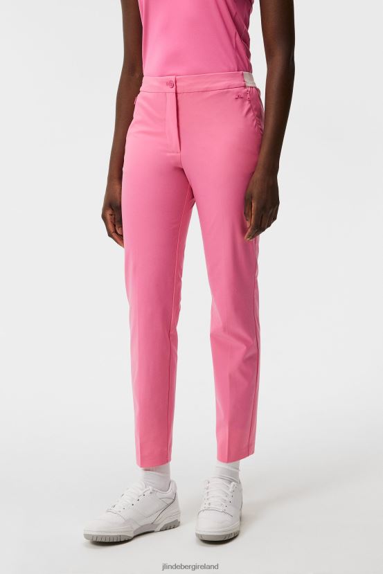 J.Lindeberg Women Elle Pant Azalea Pink Clothing BXV8X41717 - Click Image to Close