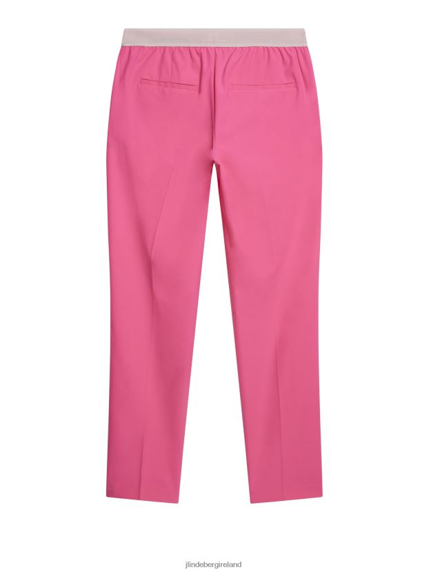 J.Lindeberg Women Elle Pant Azalea Pink Clothing BXV8X41717