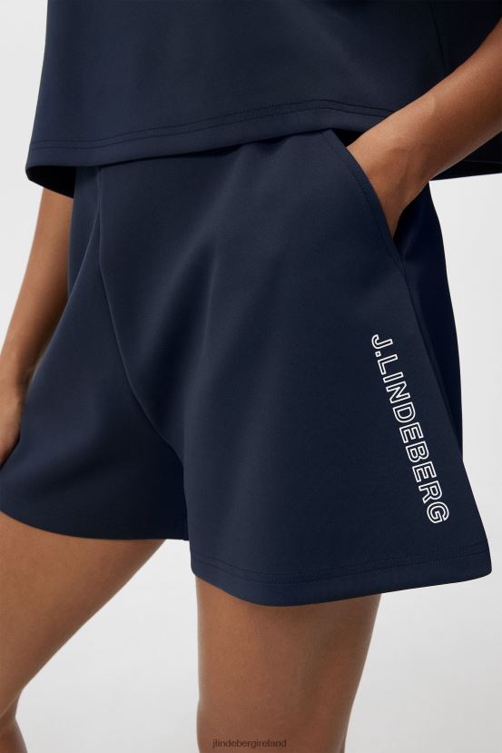 J.Lindeberg Women Iniko Shorts Navy Clothing BXV8X41706