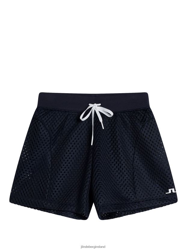 J.Lindeberg Women Misha Mesh Shorts Navy Clothing BXV8X41728