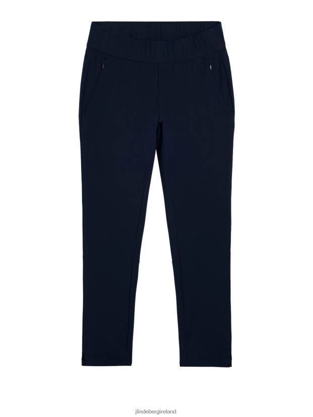 J.Lindeberg Women Nea Pull On Golf Pant Navy Clothing BXV8X41751