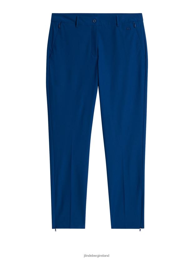 J.Lindeberg Women Pia Pant Estate Blue Clothing BXV8X41705