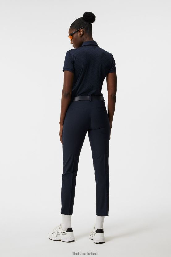 J.Lindeberg Women Pia Pant Navy Clothing BXV8X41759 - Click Image to Close