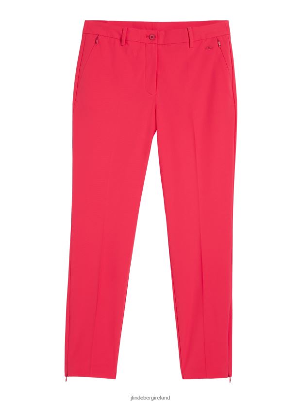 J.Lindeberg Women Pia Pant Rose Red Clothing BXV8X41703