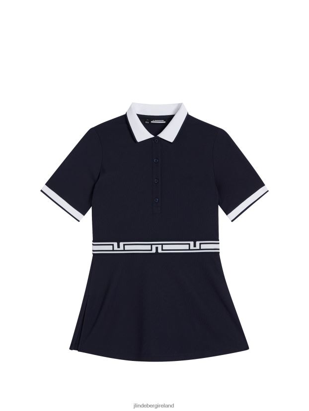 J.Lindeberg Women Belina Polo Navy Clothing BXV8X41450