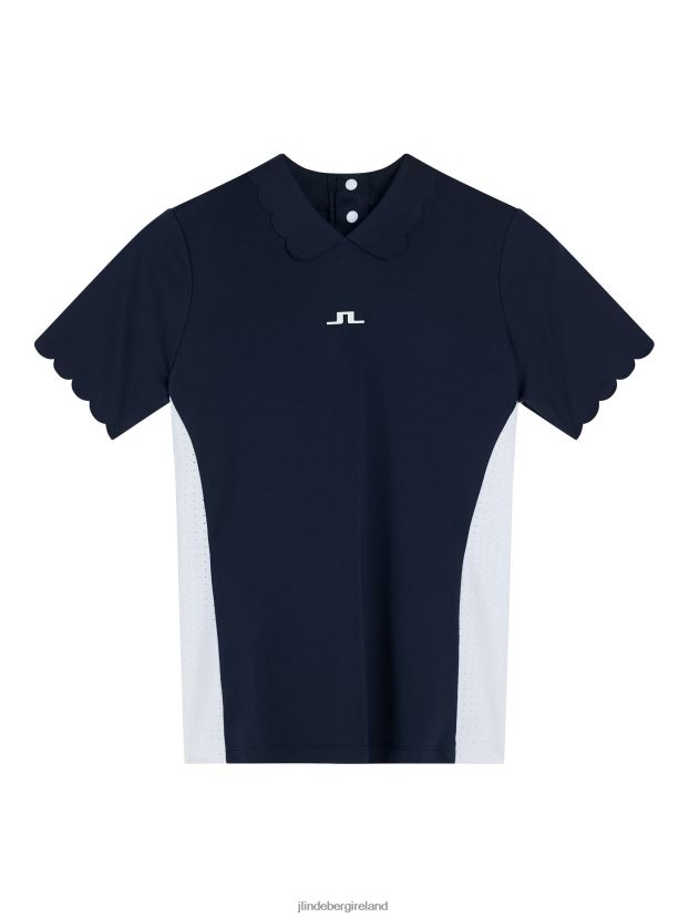 J.Lindeberg Women Elina Polo Navy Clothing BXV8X41455