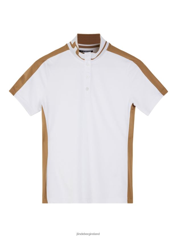 J.Lindeberg Women Pip Polo White Clothing BXV8X41445