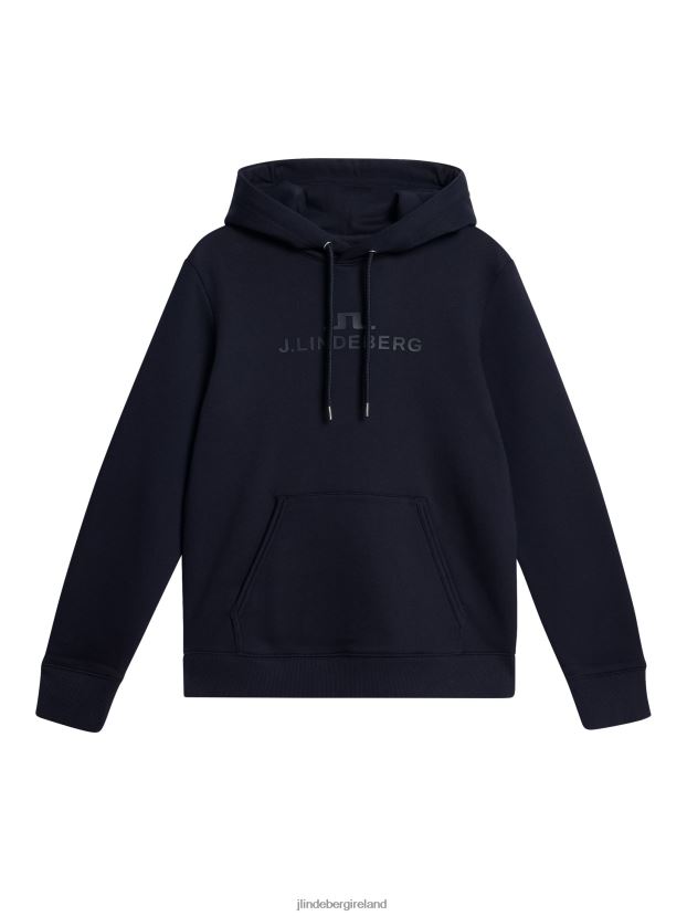 J.Lindeberg Women Alpha Hoodie Navy Clothing BXV8X41793