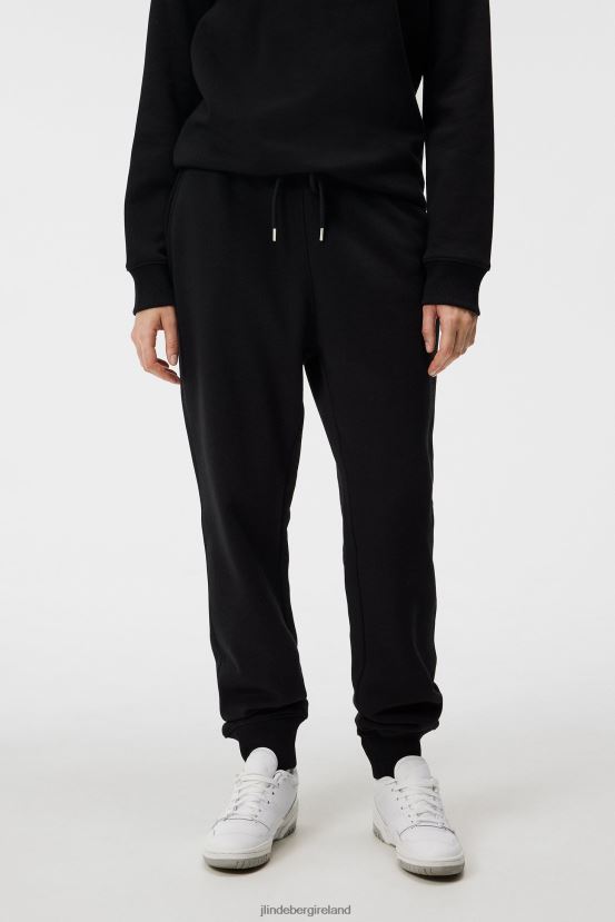 J.Lindeberg Women Alpha Sweatpant Black Clothing BXV8X41786 - Click Image to Close