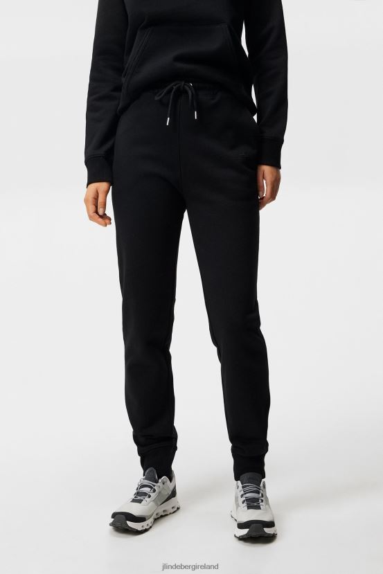 J.Lindeberg Women Alpha Sweatpant Black Clothing BXV8X41894 - Click Image to Close