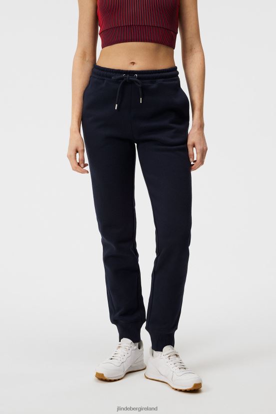 J.Lindeberg Women Alpha Sweatpant Navy Clothing BXV8X41893 - Click Image to Close