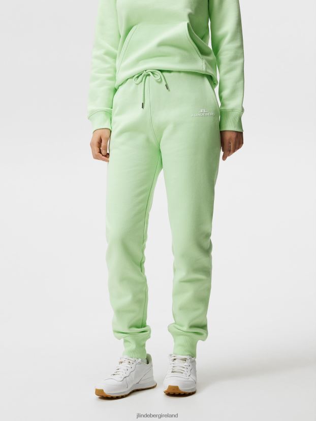 J.Lindeberg Women Alpha Sweatpant Patina Green Clothing BXV8X41891 - Click Image to Close