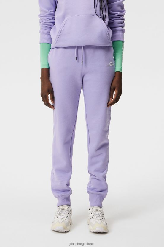 J.Lindeberg Women Alpha Sweatpant Sweet Lavender Clothing BXV8X41784 - Click Image to Close