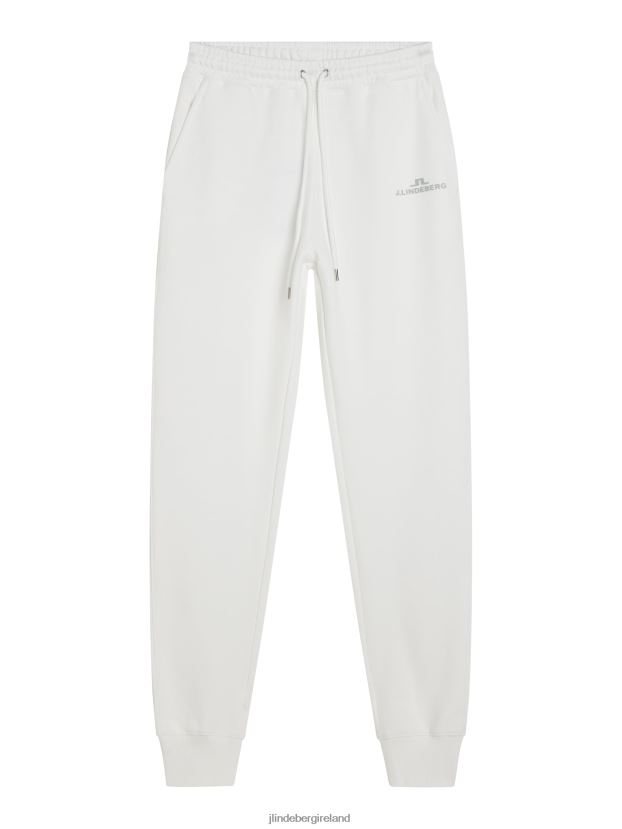 J.Lindeberg Women Alpha Sweatpant White Clothing BXV8X41892