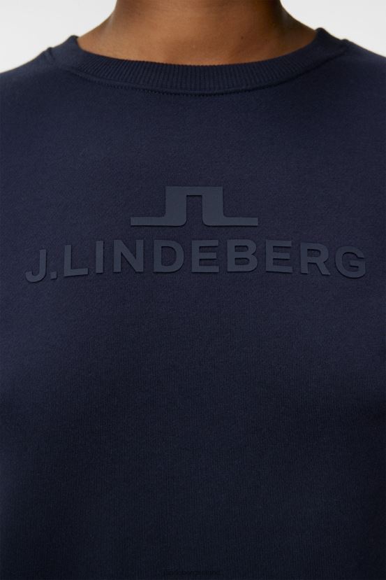 J.Lindeberg Women Alpha Sweatshirt Navy Clothing BXV8X41788