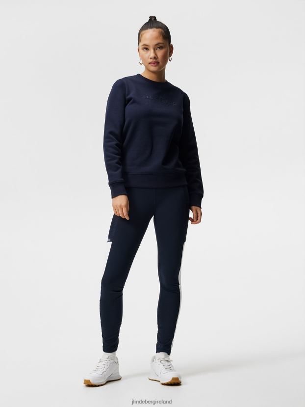 J.Lindeberg Women Alpha Sweatshirt Navy Clothing BXV8X41900