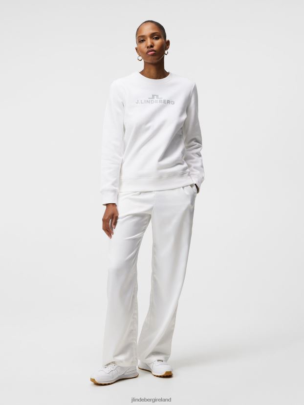 J.Lindeberg Women Alpha Sweatshirt White Clothing BXV8X41898