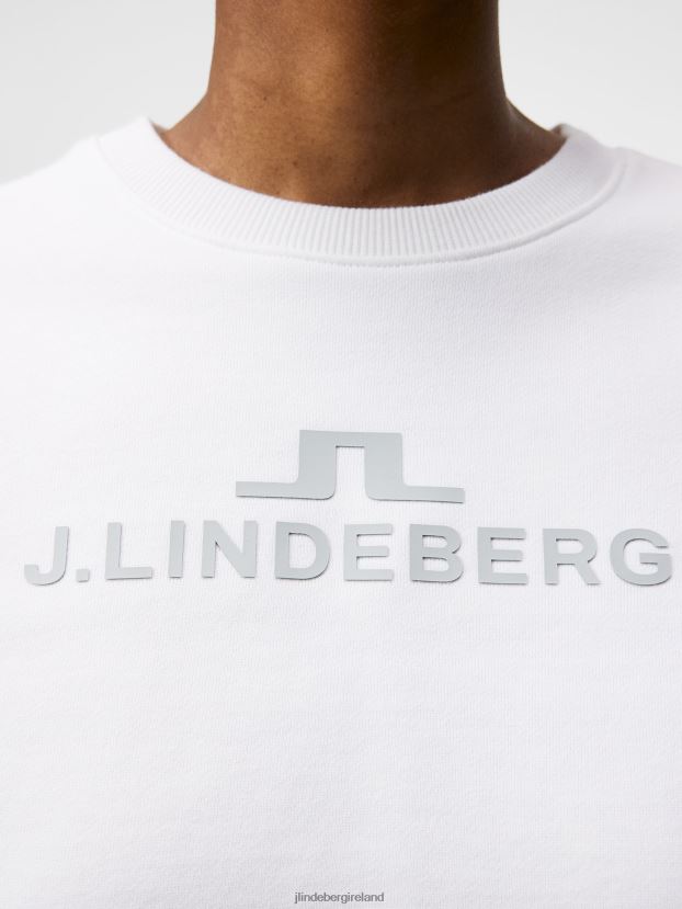 J.Lindeberg Women Alpha Sweatshirt White Clothing BXV8X41898