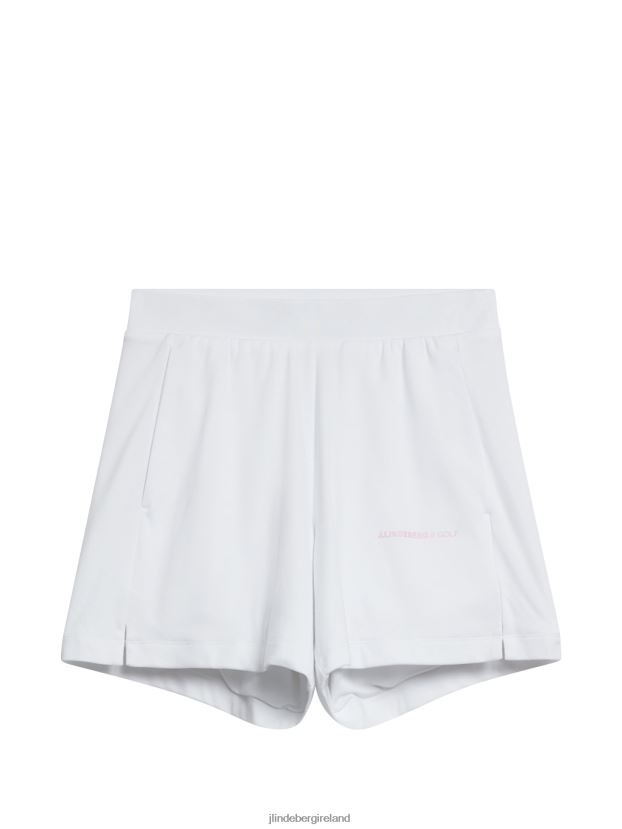 J.Lindeberg Women Vice Shorts White Clothing BXV8X41813