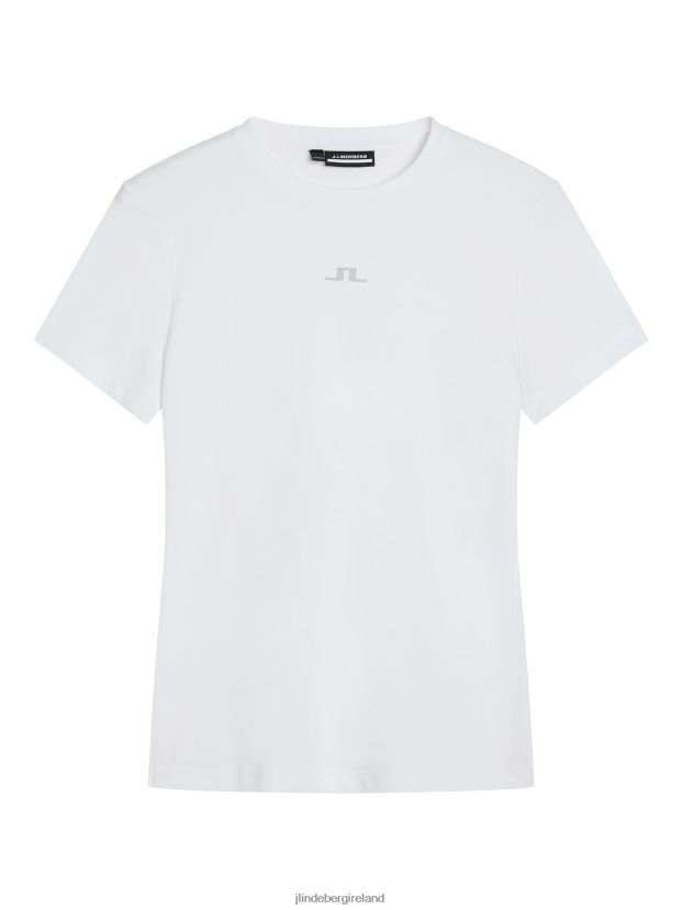 J.Lindeberg Women Ada T-shirt White Clothing BXV8X41327