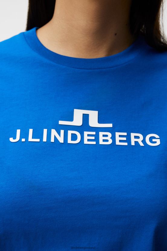 J.Lindeberg Women Alpha T-shirt Lapis Blue Clothing BXV8X41414