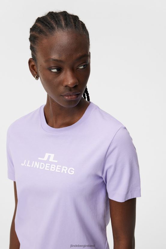 J.Lindeberg Women Alpha T-shirt Sweet Lavender Clothing BXV8X41321