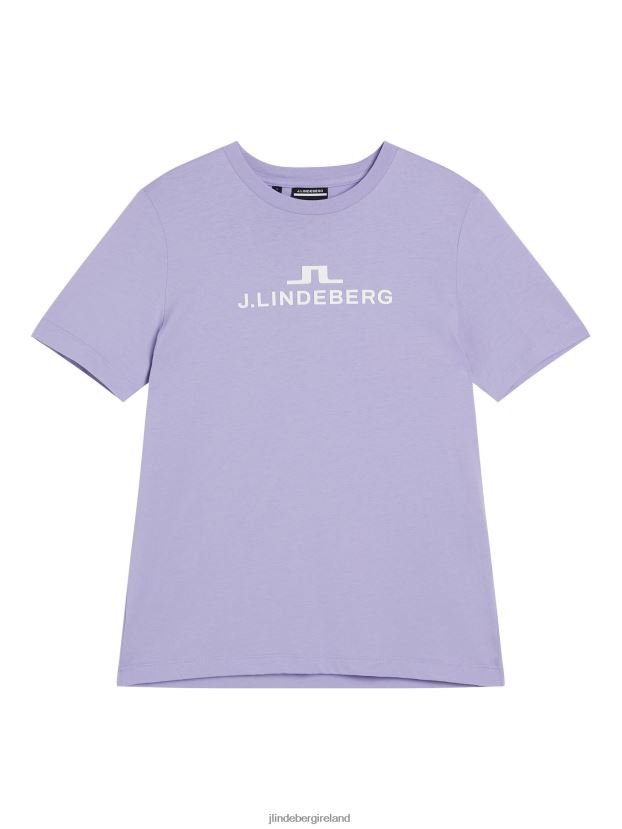 J.Lindeberg Women Alpha T-shirt Sweet Lavender Clothing BXV8X41321