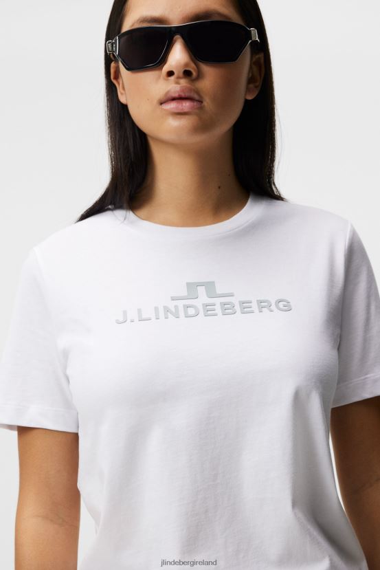 J.Lindeberg Women Alpha T-shirt White Clothing BXV8X41413