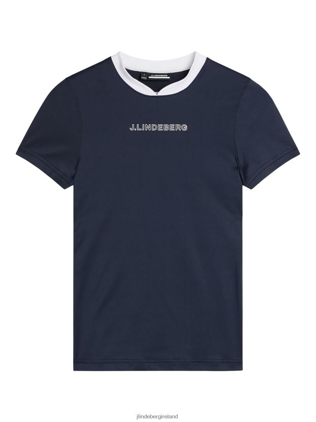 J.Lindeberg Women Meja Top Navy Clothing BXV8X41423