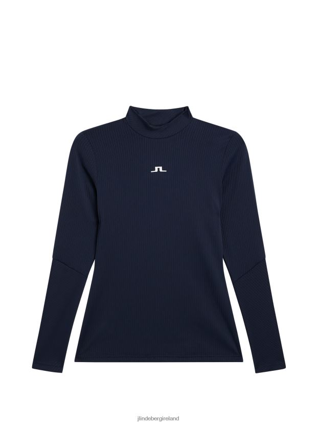 J.Lindeberg Women Peggy Top Navy Clothing BXV8X41525