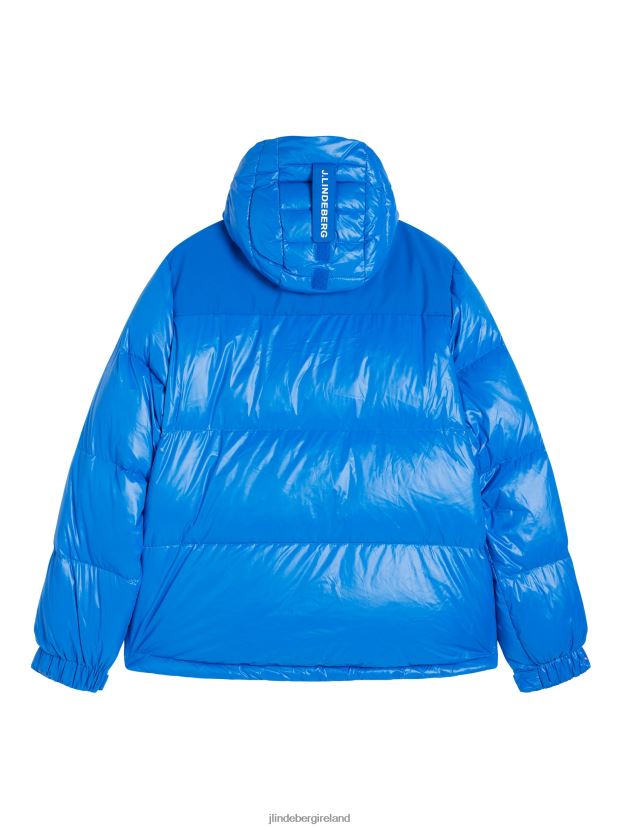 J.Lindeberg Women Solar Down Jacket Nautical Blue Clothing BXV8X42038