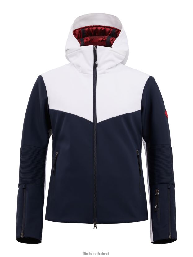 J.Lindeberg Women Stanford Hybrid Jacket Navy Clothing BXV8X42042