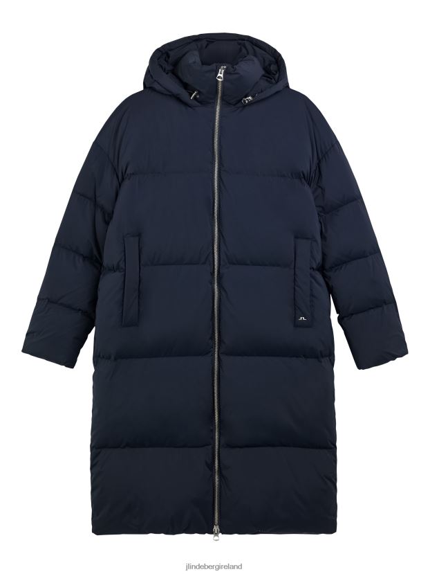 J.Lindeberg Women Sydney Down Parka Navy Clothing BXV8X42048