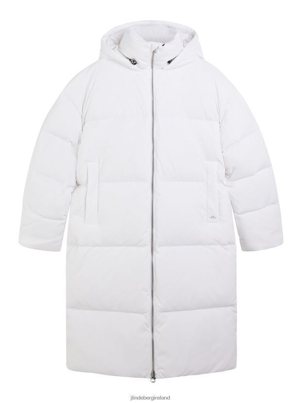 J.Lindeberg Women Sydney Down Parka White Clothing BXV8X42050