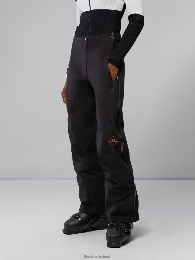 J.Lindeberg Women Aerial Shell Pant Black Clothing BXV8X42061 - Click Image to Close