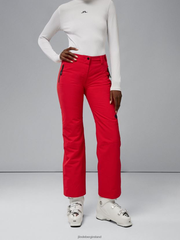 J.Lindeberg Women Isella Pant Barbados Cherry Clothing BXV8X42056